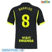 Camisa de time de futebol Atletico Madrid Pablo Barrios #8 Replicas 2º Equipamento 2026-27 Manga Curta